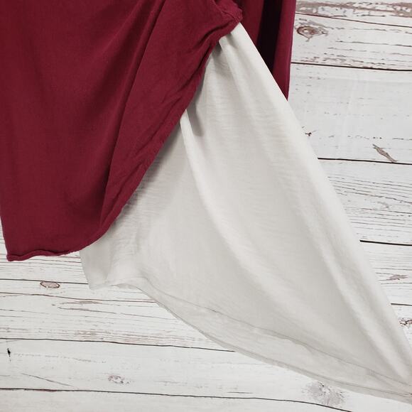 Soft Surroundings Women's Linen Blend Asymmetrical Tunic Top Size XS - Picture 8 of 12